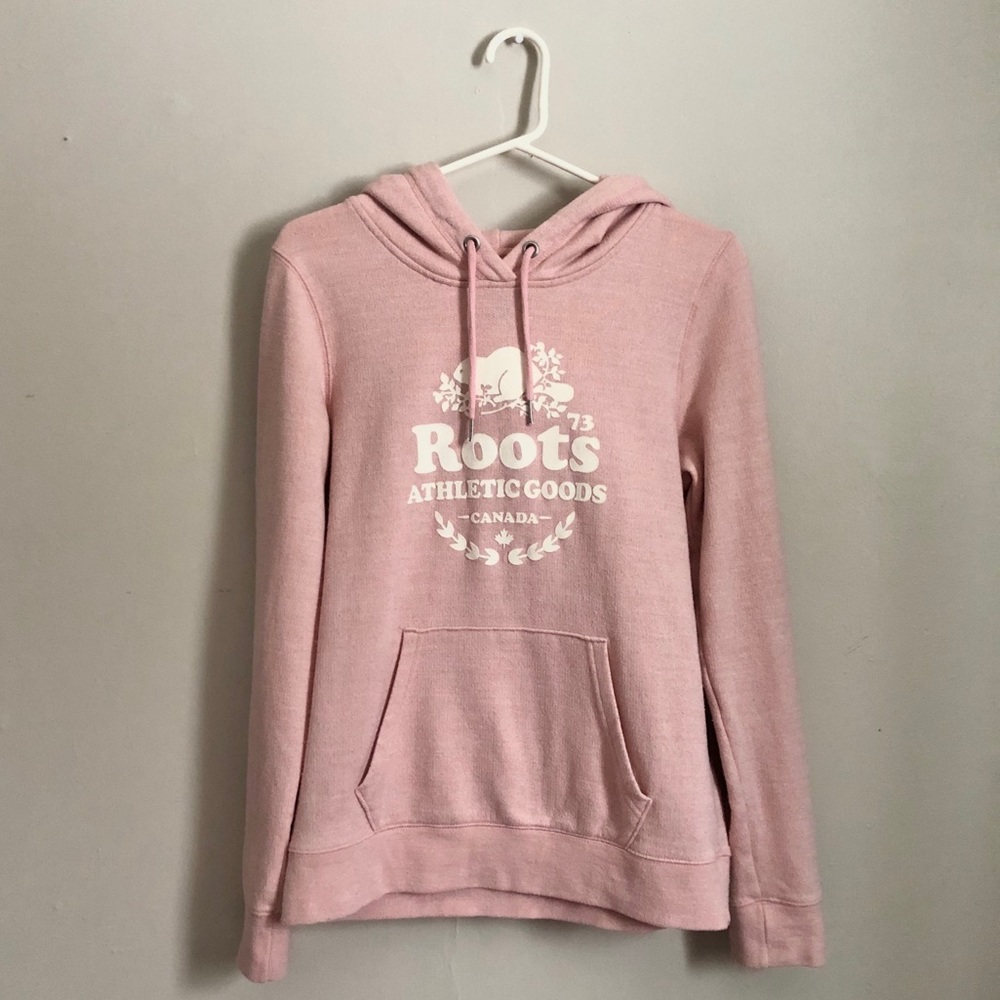 Roots Light Pink Hoodie